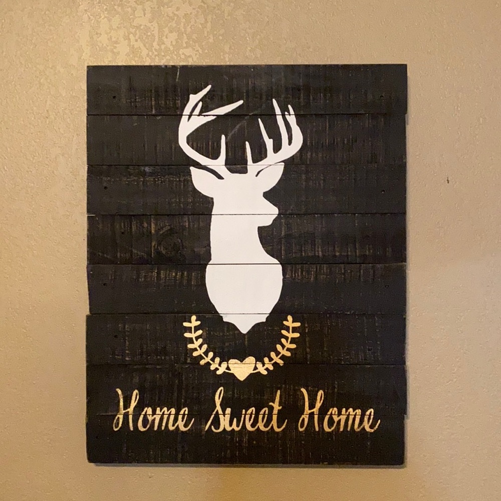 Wooden Pallet Home Sweet Home